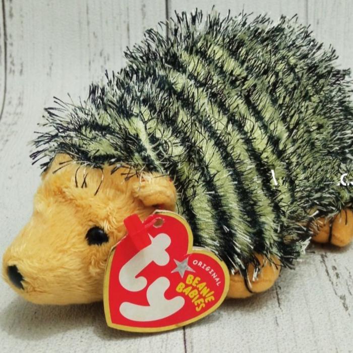Boneka Landak TY Beanie Baby, Chuckles | BAGUS BANGET TaO !!!