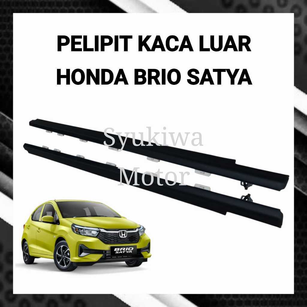 karet pelipit kaca pintu luar honda brio satya