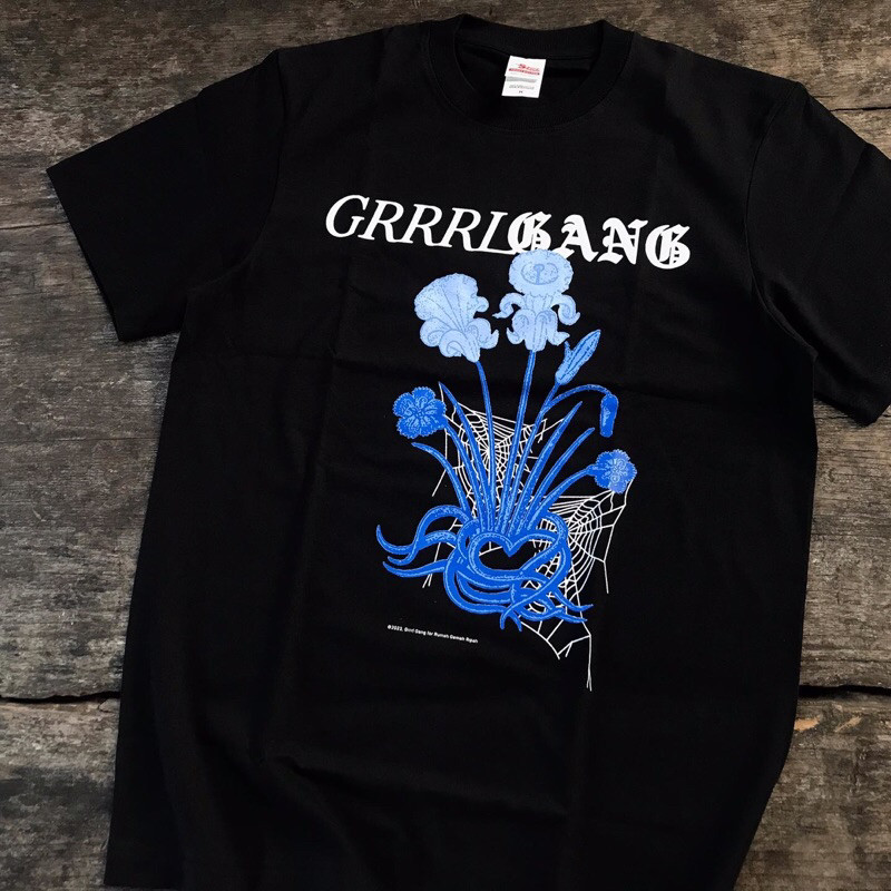 GRRRL GANG LIVE AT BOJAKRAMA TSHIRT BLACK