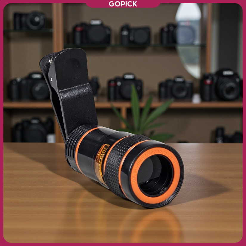 Lensa Telephoto Smartphone Telescopic Lens Anti Glare - DW4638