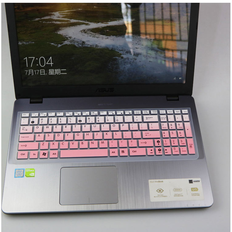 For Asus k555L A555L A555 A550L F555L X555S X555L X550C R550V Notebook keyboard Cover 156 inch Lapto