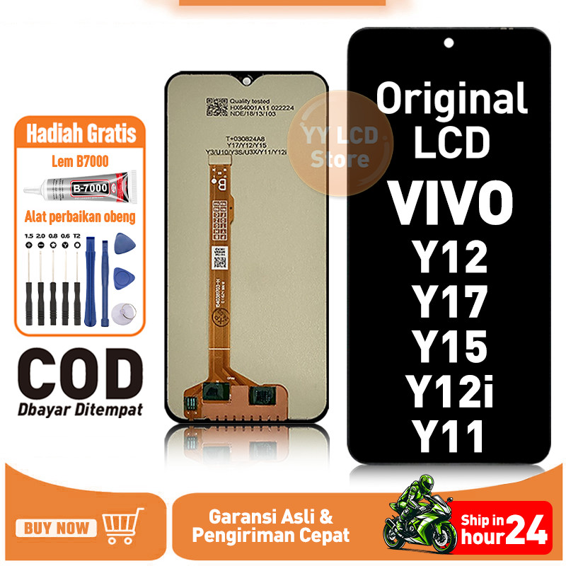LCD FOR Vivo Y12 / Y17 / Y15 LCD Vivo Y12i / Y11 Touchscreen Fullset Crown Murah Promo Compatible Fo