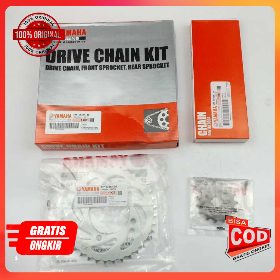 ori girset jupiter z - rantai motor jupiter z - gear set vega r  5TP