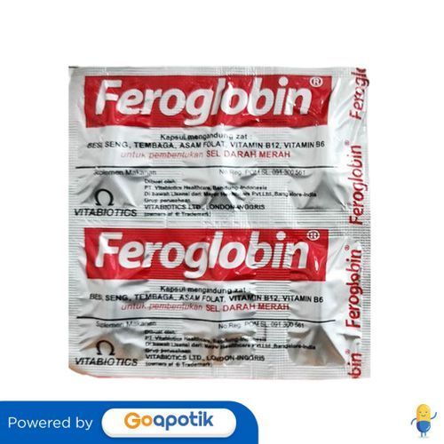 Feroglobin Strip 6 Kapsul