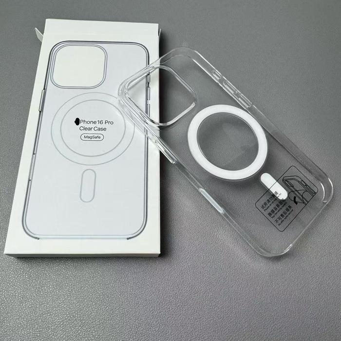 PROMO  CLEAR Case Magsafe + ANIMATION Anti Kuning (Anti-Yellowing) Hardcase for iPhone 13 14 15 16 P