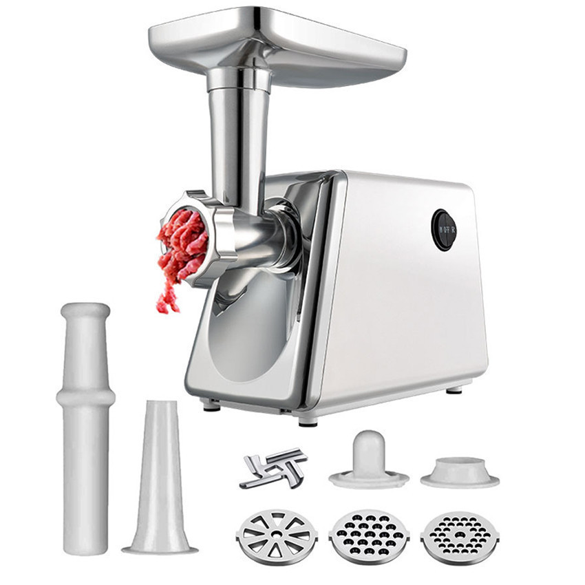 DOM RACK Mesin Giling Daging Listrik 300W 220V Dengan Daya Besar Serbaguna Mesin Gilingan Daging / B