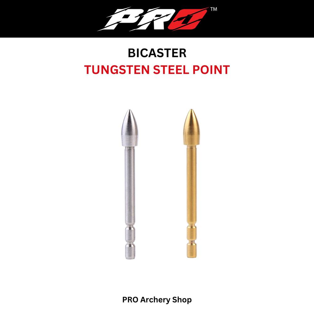 BICASTER TUNGSTEN POINT X10 PROTOUR DAN ARROW ID 3.2MM / POINT ANAK PANAH ARROW / ALAT PANAHAN