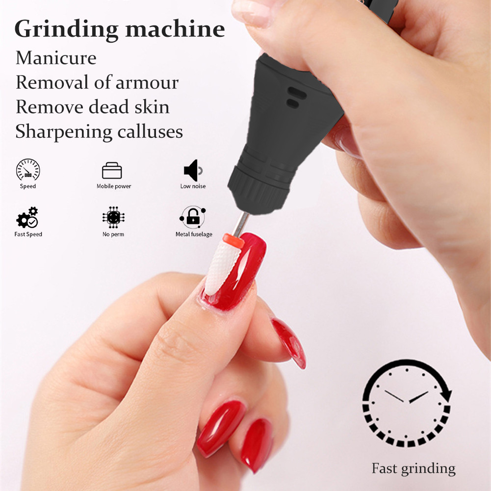 Bor Listrik Seni Kuku / Alat Kikir Gigi / Penggunaan Portabel / Rumah