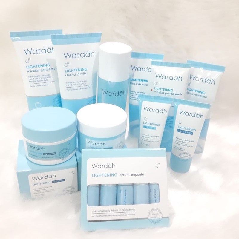 Wardah Original Wardah Paket Lightening Series Wardah Original