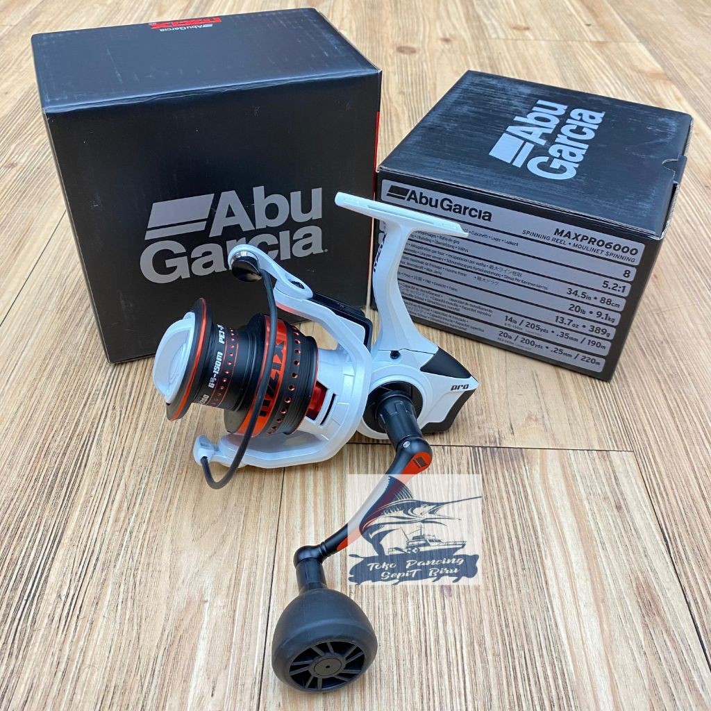 REEL PANCING ABU GARCIA MAX PRO 750 2000 2500 3000 4000 6000 NEW | REEL SPINNING