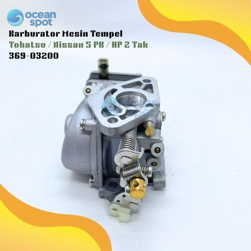 Karburator Mesin Tempel Tohatsu / Nissan 5 PK / HP 2 Tak 369-03200