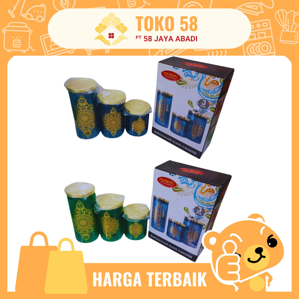 [COD][Free Bubble] Toples Nakami (3 Pcs) C-1909 Biru & Hijau / Set