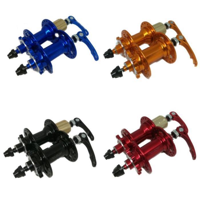 HUB FREEHUB SEPEDA MTB RAZE 32 HOLE DAN 36 HOLE  DISC BRAKE 6 BOLTS WARNA EMAS SEPEDA