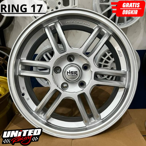 PROMO GASPOLL VELG RF01 RING 17 LOBANG 5 BUAT INNOVA RUSH CAMRRY TERIOS GRANDMAX CIVIC XL7 HR-V PROM