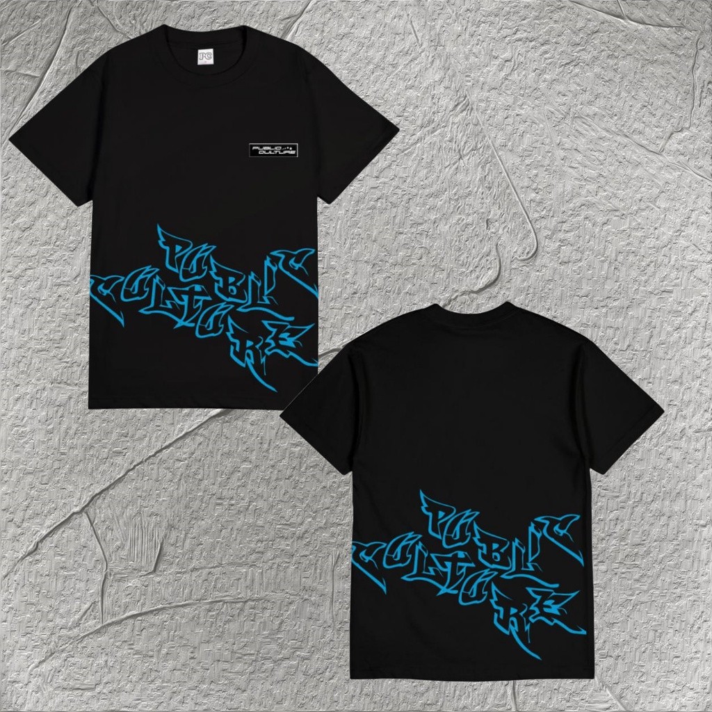 COD  Public Culture - Bombing Tee - Black Fashion T-Shirt