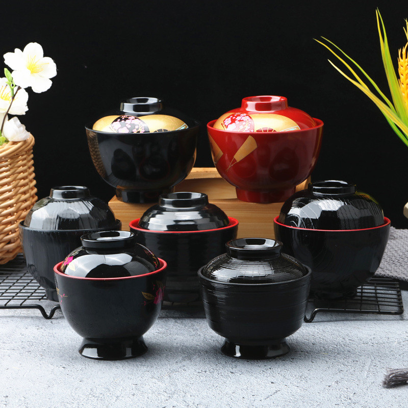 Miso Soup Bowl Japanese Rice Bowl Traditional Ramen Noodle Bowls Rice Storage Bowls Food Serving Bow