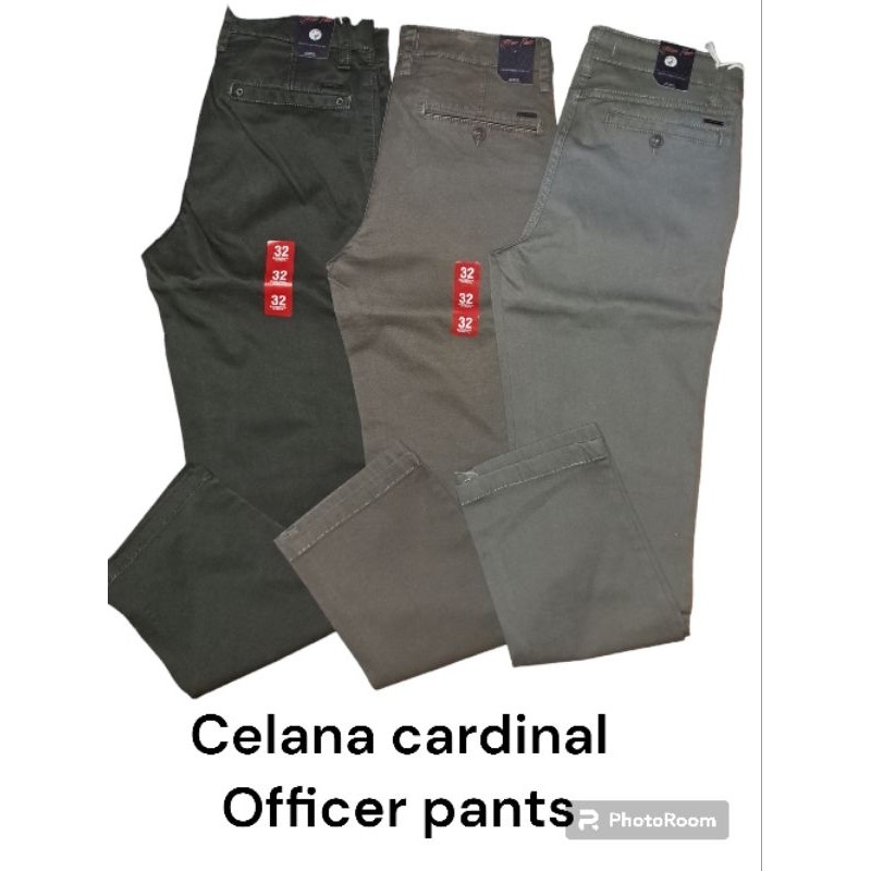 (COD) Celana Cardinal Casual Panjang Katun Officer Pants