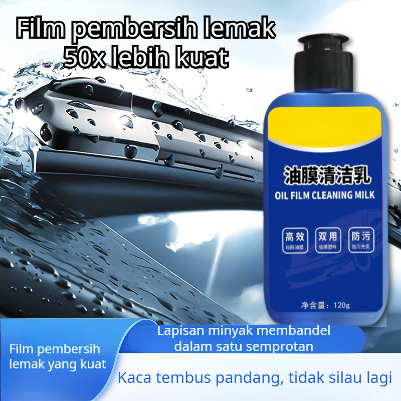 Pembersihan lapisan oli kaca mobil / Krim Pembersih Lapisan Minyak Kaca Mobil Cairan Penghilang Kabu