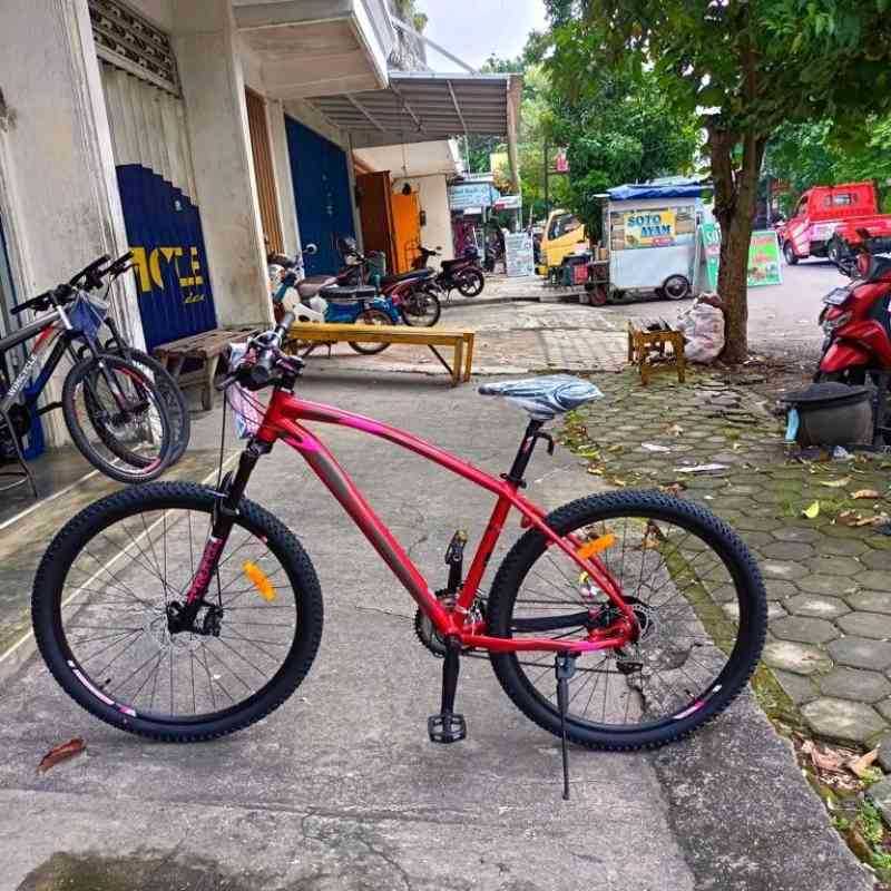 MTB 27.5 Thrill Cleave 4.0 Red Metalic Pink Size L