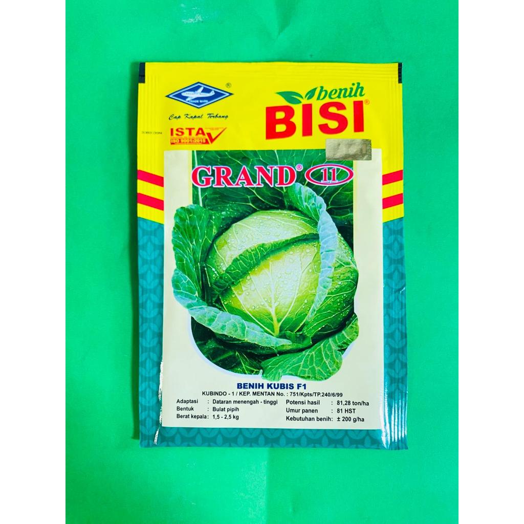 Benih Kubis GRAND 11 isi 15gr dr Cap Kapal Terbang