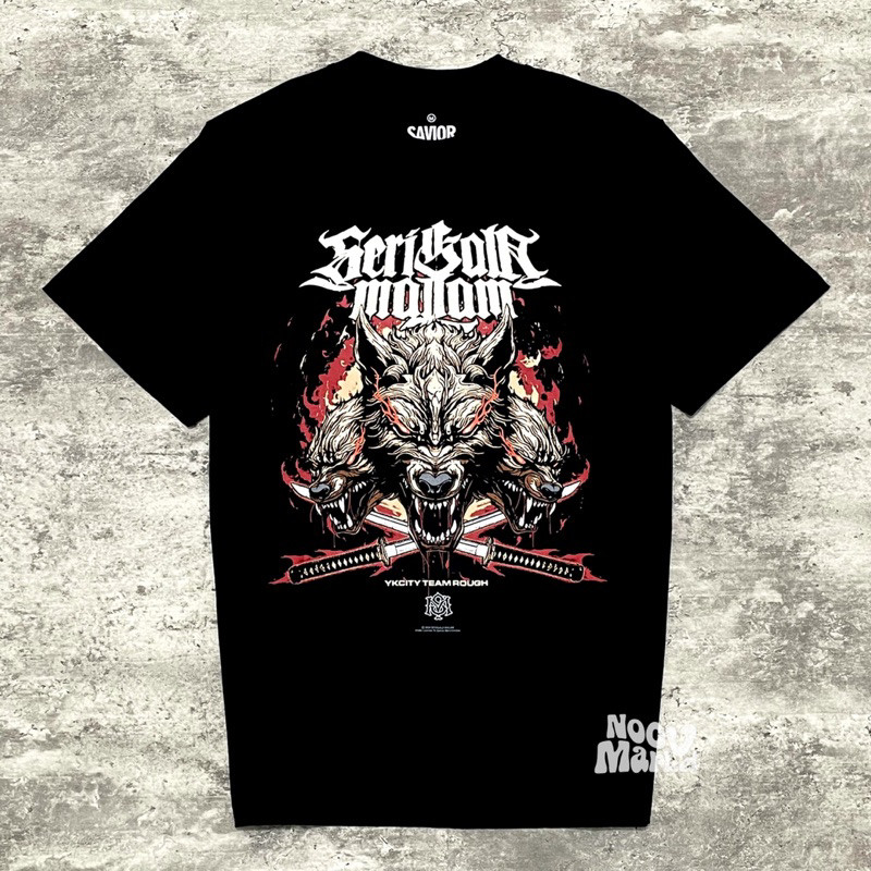 Serigala Malam - SMHC Tshirt - Black | Kaos Band Original
