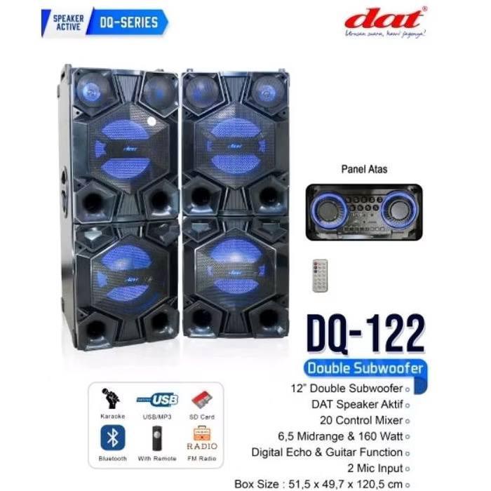 SPEAKER DAT DQ122, SPEAKER KARAOKE DAT DQ 122, SPEAKER BLUETOOTH DAT DQ122, DAT DQ 122, SPEAKER DAT 
