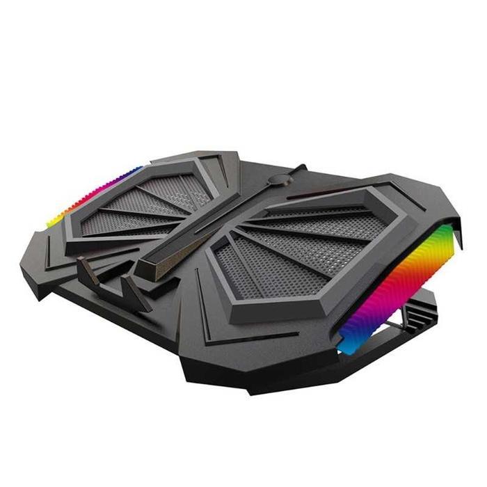 Notebook Cooler Pad Laptop 11-16 Inch RGB Cooling Base