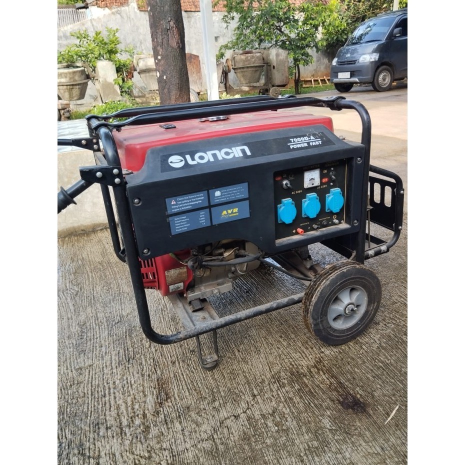 IRH Jual Genset Loncin 5500WATT Kondisi Mulus Kramat Jati Jakarta
