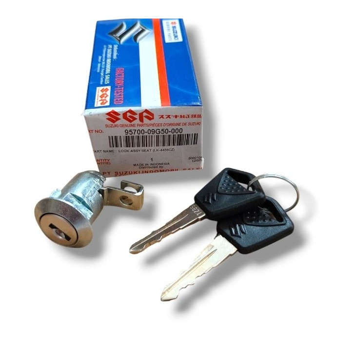 KUNCI JOK BELAKANG SATRIA FU SPIN SKYDRIVE SMASH ORIGINAL SGP 95700-09G50-000SUZUKI OFFICIAL STORE O