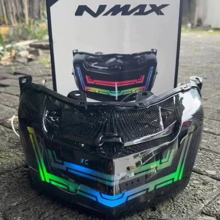 ORI LAMPU STOP BELAKANG NMAX OLD LAZY RGB + APP STOPLAMP X-CASE LAZY RGB NMAX OLD 2015-2019
