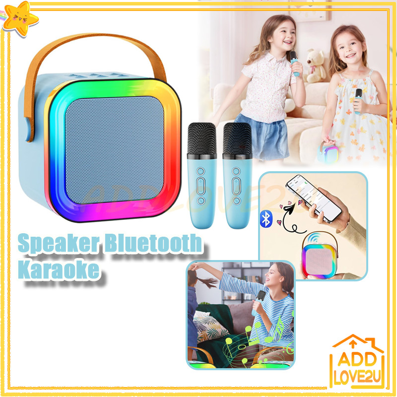 Microphone Karaoke Set Bluetooth Mini/Karaoke Speaker Portable With Mic/Set High End Karaoke Speaker