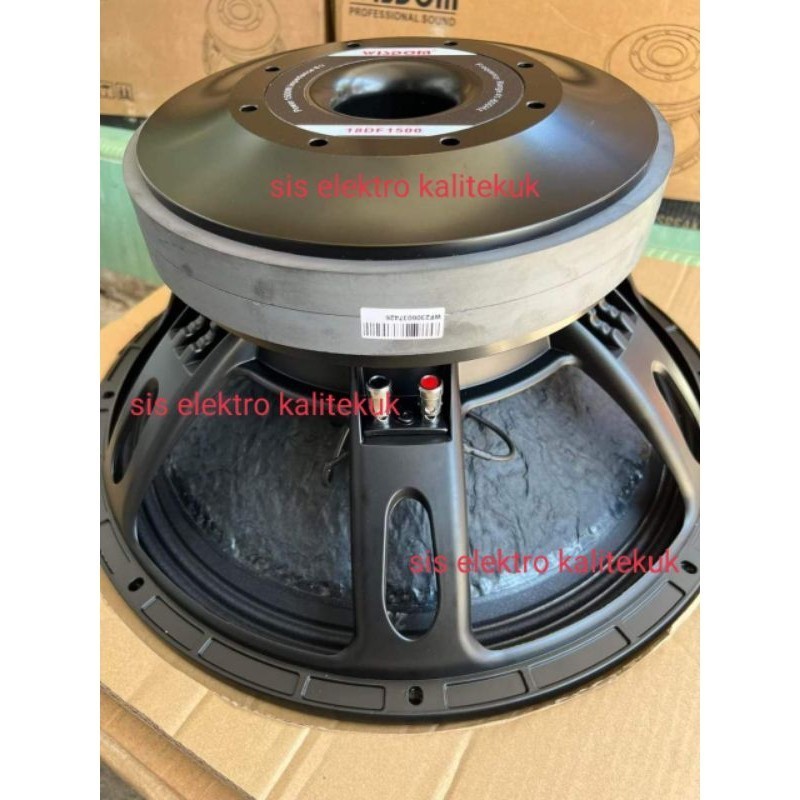 Speaker 18 Inch WISDOM 18DF1500 Double Magnet