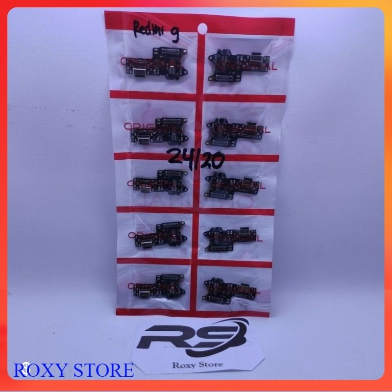 ORI Flexible Flexibel Board Charger Papan Cas Headset Hansfree Xiaomi Redmi 9 Mic