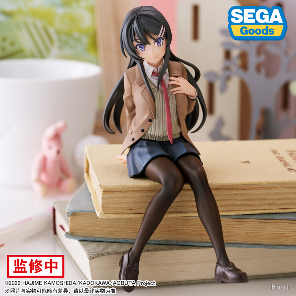 Anime Seishun Buta Yarou wa Randoseru Girl no Yume Minai Sakurajima Mai Figure Premium Chokonose Act