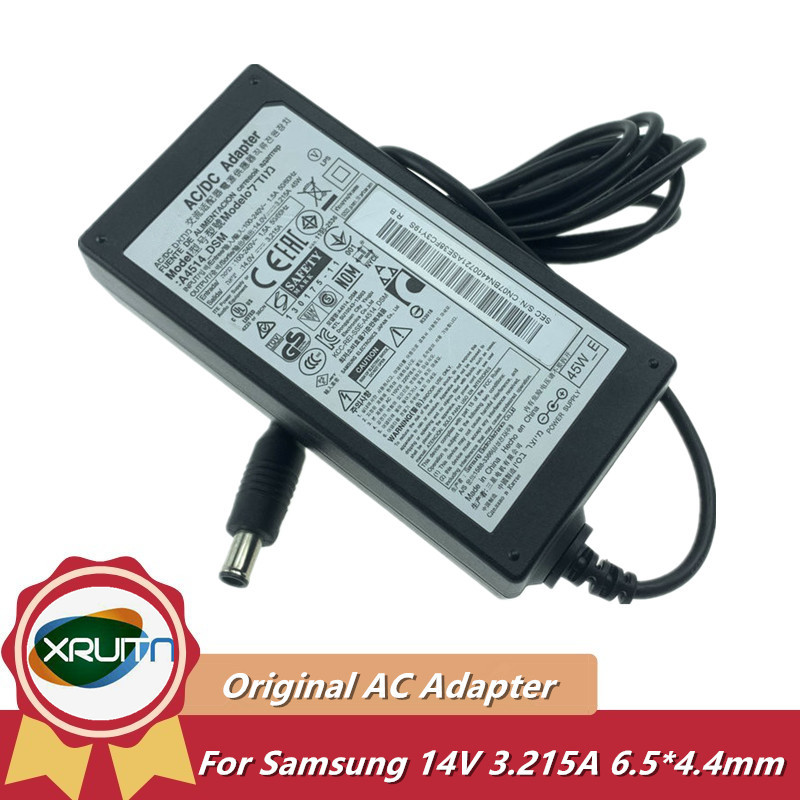 Original A4514_DSM 14V 3.215A A4514-DDY A4515_FPN AC Adapter For SAMSUNG T24C350LT U28E590D UE22F540