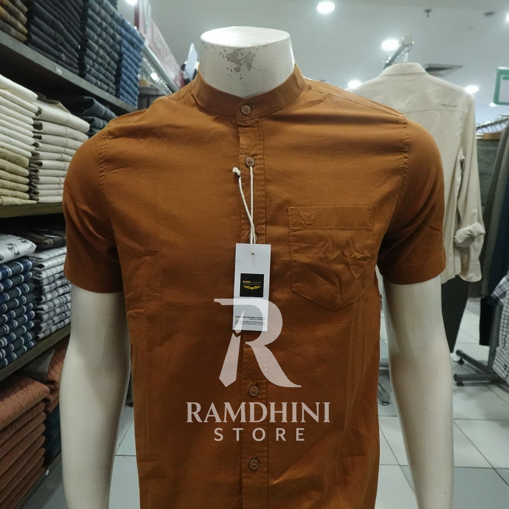 EMBA CLASSIC Kemeja Koko Ethnic RONA SS 1025