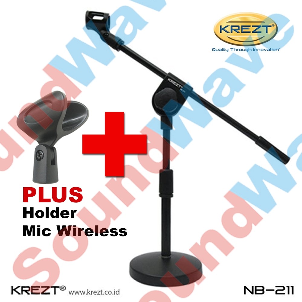 SL ORIGINAL KREZT NB 211 STAND MIC BOOM BOTTOM BULAT | STAND MIK MEJA PODIUM | STAND MICROPHONE INST
