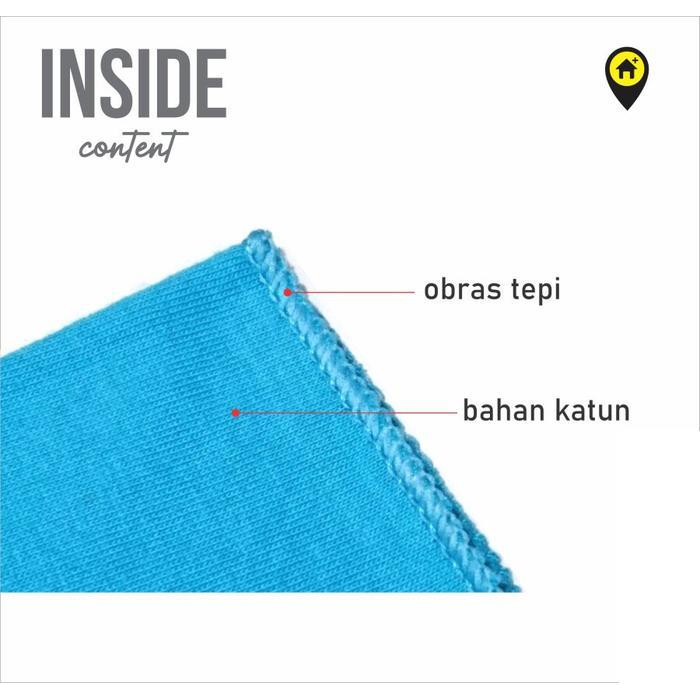 slayer Syal  warna polos, bahan katun, bisa disablon, ready stok - hijau army