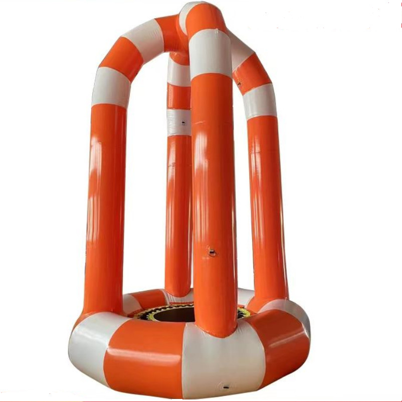 Kids Screaming Inflatable Soft Bungee, Inflatable Bungee Jumping, Inflatable Bungee Trampoline