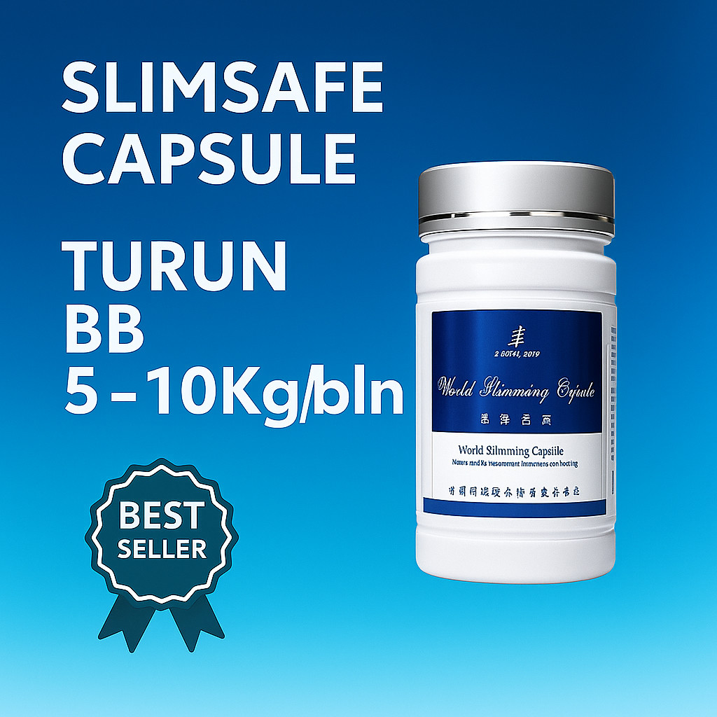 OBAT PELANGSING BADAN WSC BIOLO SLIMING ASLI ORIGINAL IMPORT (isi 60 capsul) HASIL 100% HERBAL AMAN 