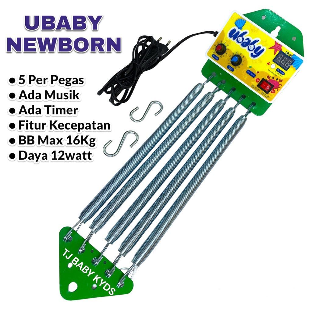 Ubaby Mesin Ayunan Baby Elektronik Otomatis Per 5  || UB-5A