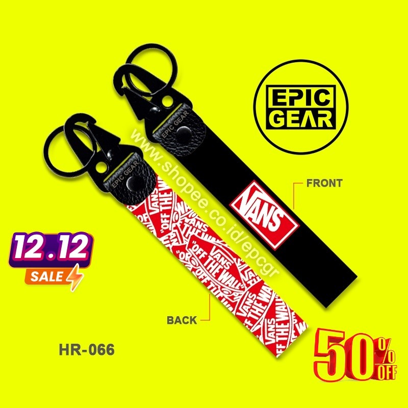 HIGH QUALITY GANTUNGAN KUNCI OF THE WALL STICKER BOMB PREMIUM KEYCHAIN SEPEDA MOTOR MOBIL TAS KEREN 