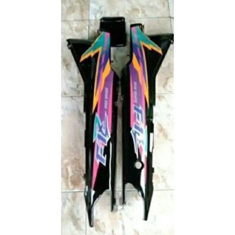 cover body yamaha force one 1 kanan kiri set pet/sambungan body + stiker force one