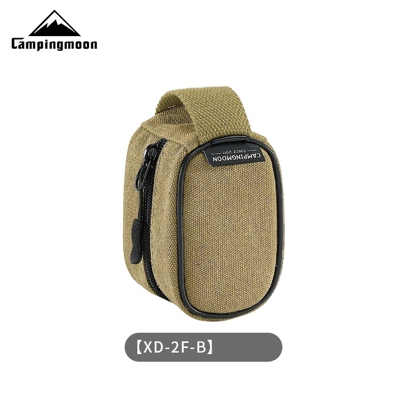 CAMPINGMOON XD-2F-B Multifunctional Peak Bag Item Storage Bag XD-2F-B Thickened Canvas Camping Outdo
