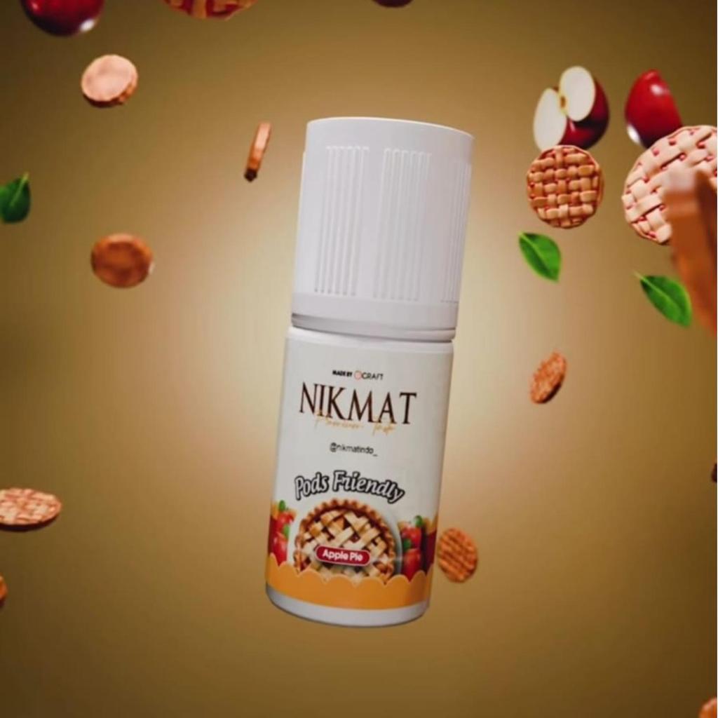 [SALT] - Nikmat V5 APPLE PIE 30ML 15MG by Rcraft Liquid Pods Friendly