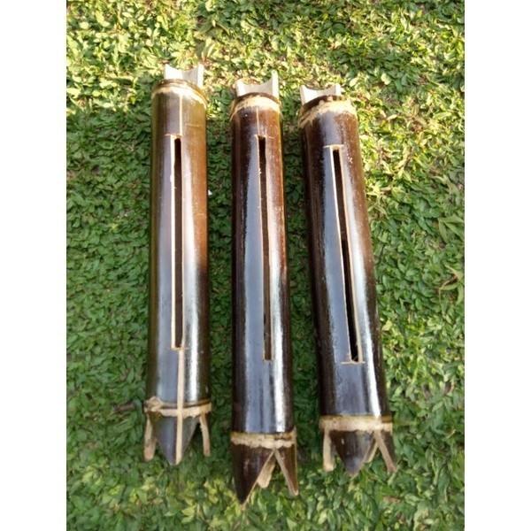 Kentongan Bambu - Kentongan Bambu Hitam - Alat Ronda - sukahurip62