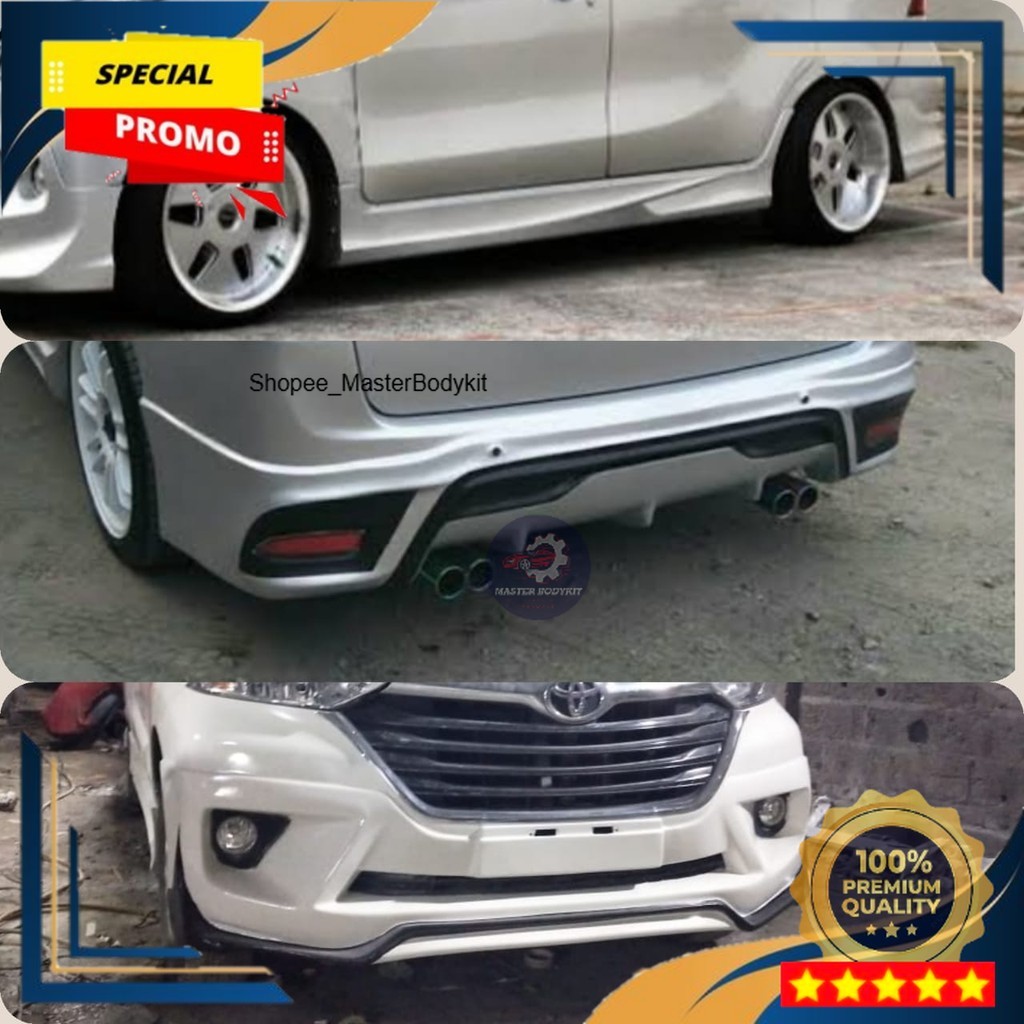 Variasi Mobil - Bodykit Grand New Avanza 2015 2016 2017 2018 Bodi Kit BO0DIKIT XENIA