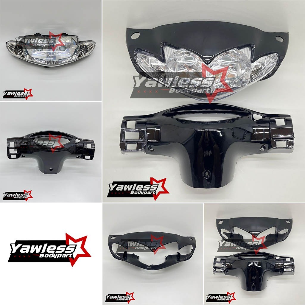 Batok Shogun 125 Hitam + reflektor Shogun 125 R / batok shogun 125 r