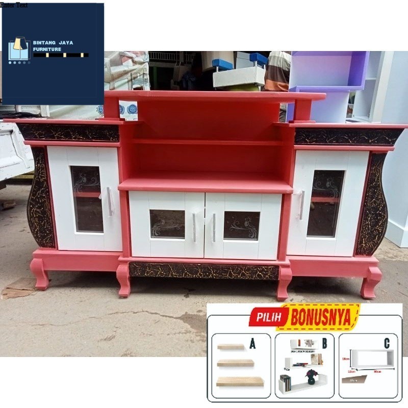 PROMO Rak TV Meja TV Minimalis Murah Cirebon Kuningan Majalengka Indramayu Subang Brebes Tegal Pemal