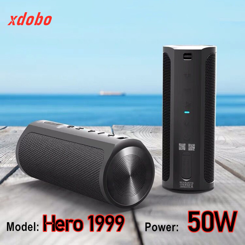 Xdobo Hero 1999 Wireless Bluetooth Speaker IPX7 Outdoor Waterproof Subwoofer Bass 6600mAh Portable S